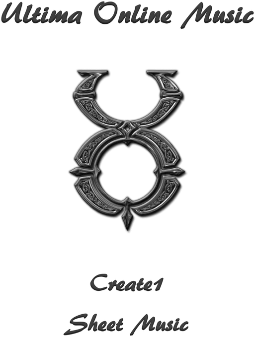 Product picture Ultima Online - Create1 Sheet Music